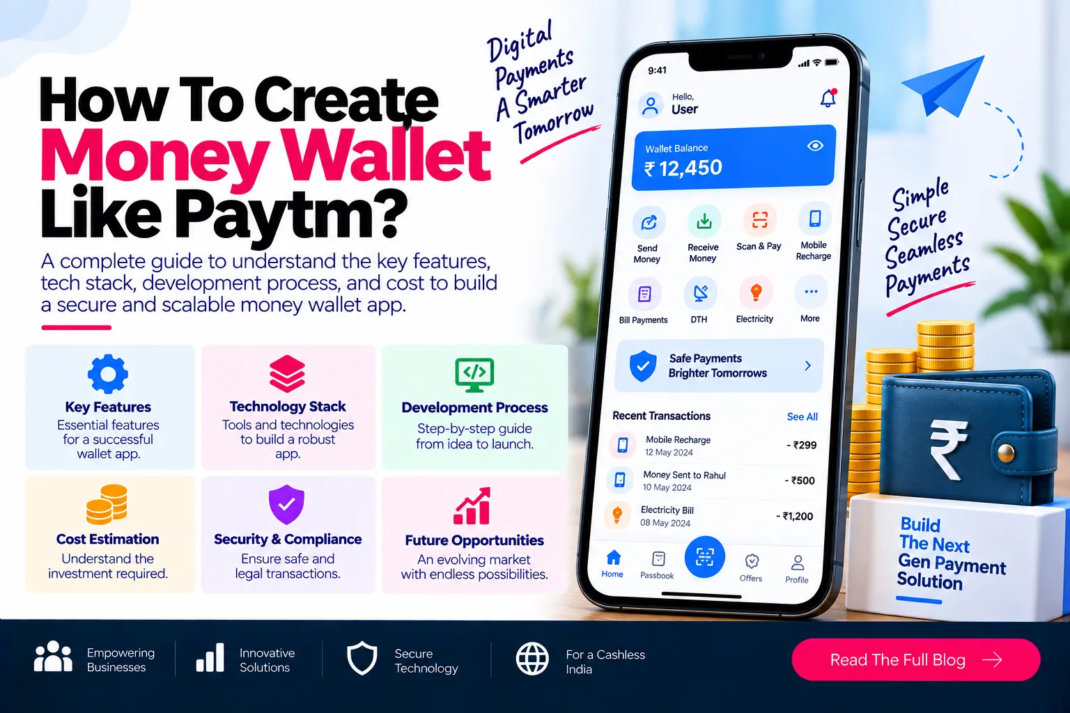 How To Create Money Wallet Like Paytm?