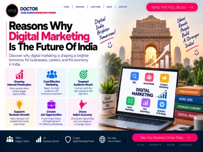 Reasons Why Digital Marketing Is The Future Of India 