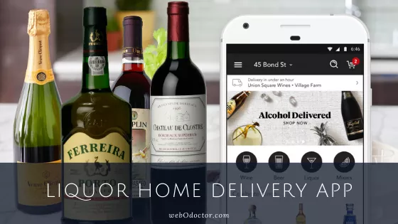 Welcome To Liquor Delivery Mobile App Development Services In India
