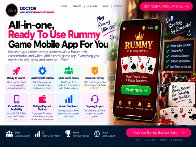 All-in-one, Ready To Use Rummy Game Mobile App For You