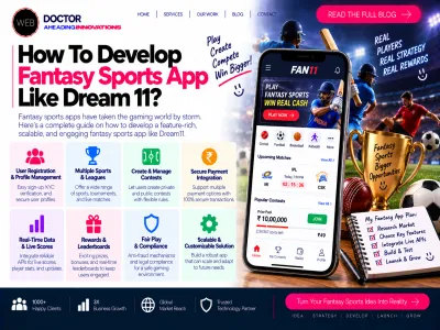 How To Develop Fantasy Sports App Like Dream 11?