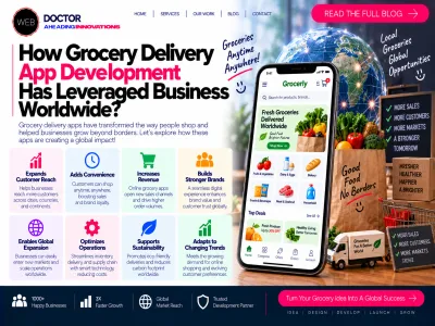 How Grocery Delivery App Development Has Leveraged Business Worldwide?