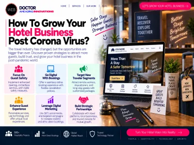 How To Grow Your Hotel Business Post Corona Virus?