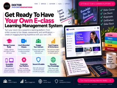 Get Ready To Have Your Own E-class Learning Management System