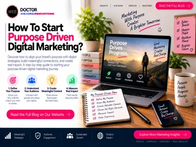How To Start Purpose Driven Digital Marketing ?
