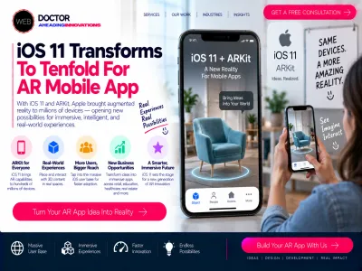 Ios 11 Transforms To Tenfold For Ar Mobile App