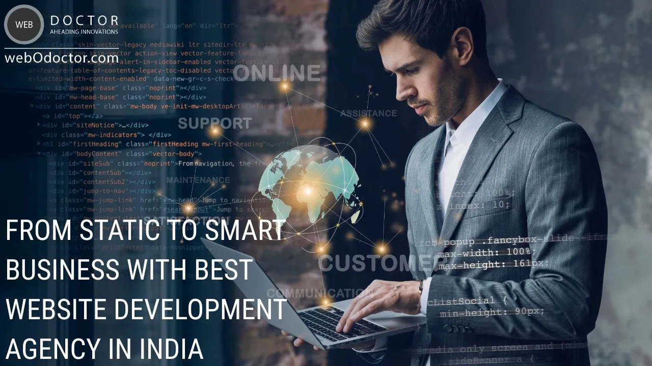 From Static To Smart Business With Best Website Development Agency In India