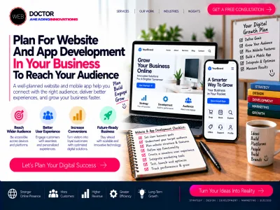 Plan For Website And App Development In Your Business To Reach Your Audience