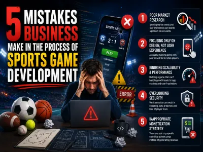 5 Mistakes Business Make In The Process Of Sports Game Development