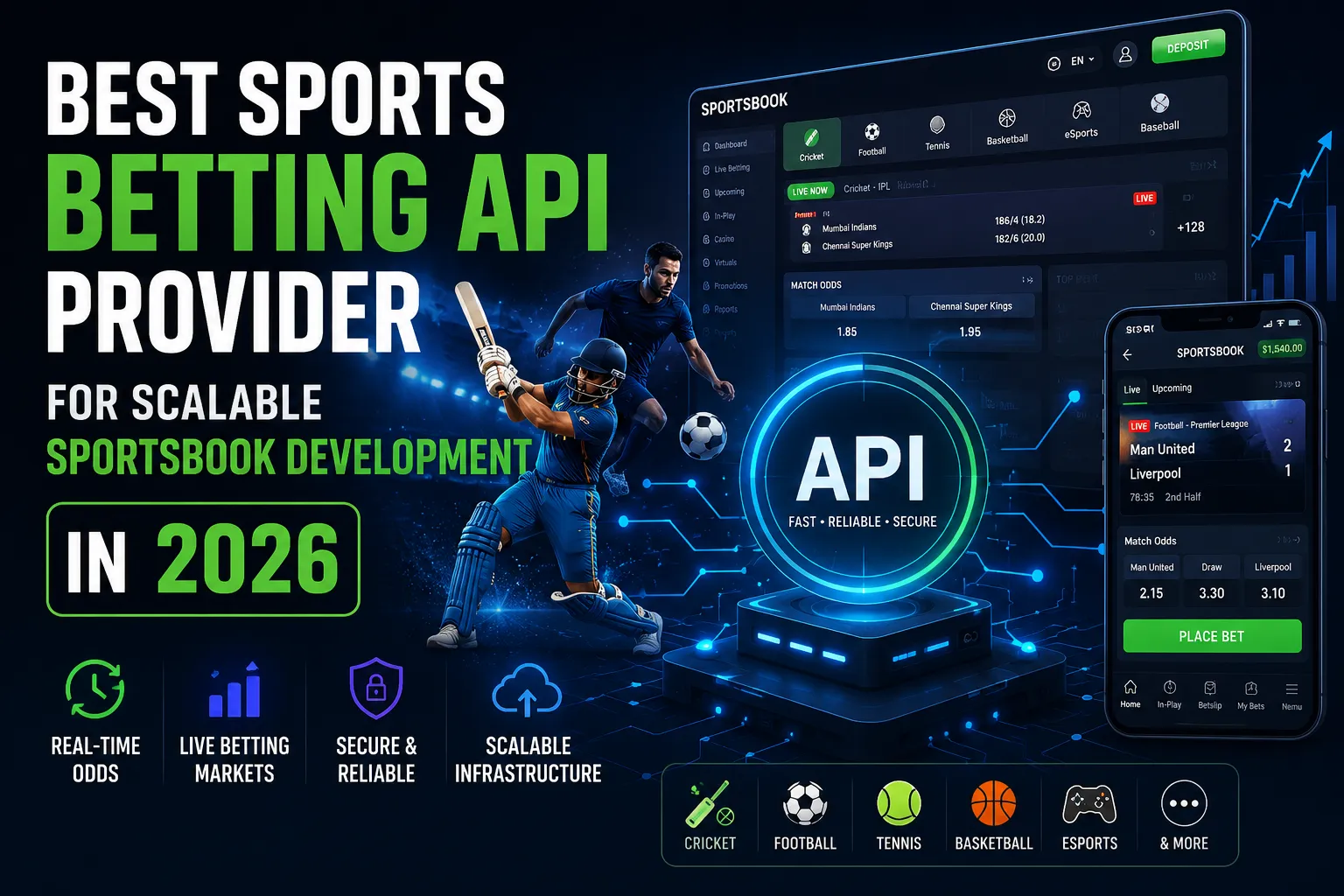 Best Sports Betting Api Provider For Scalable Sportsbook Development In 2026