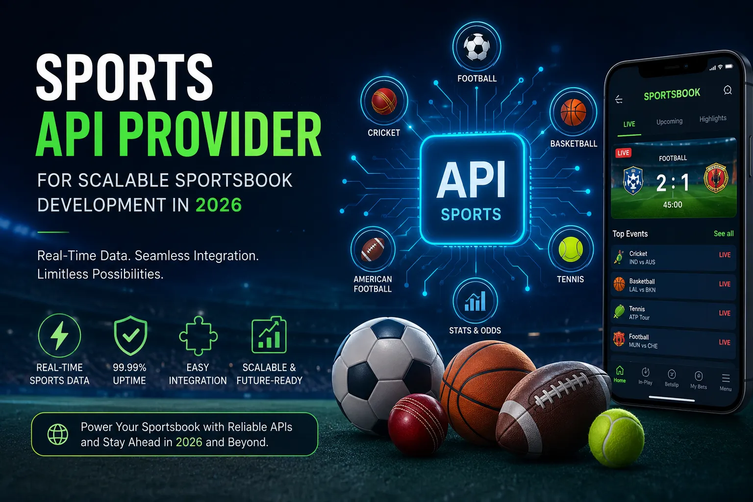 Sports Api Provider For Scalable Sportsbook Development In 2026
