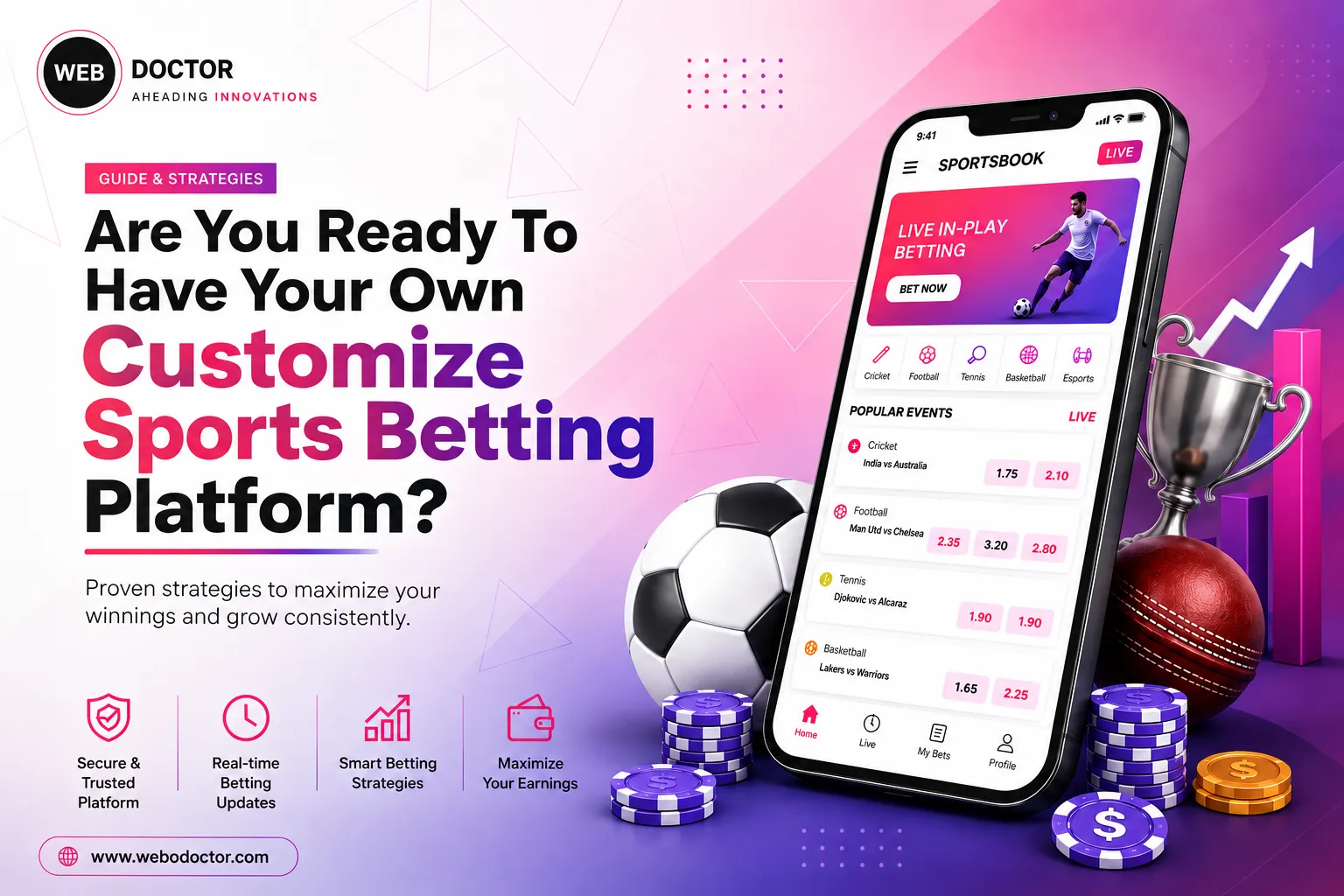 Are You Ready To Have Your Own Customize Sports Betting Platform