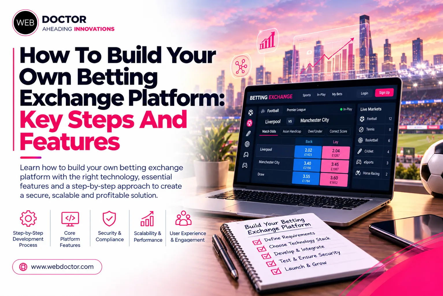How To Build Your Own Betting Exchange Platform: Key Steps And Features