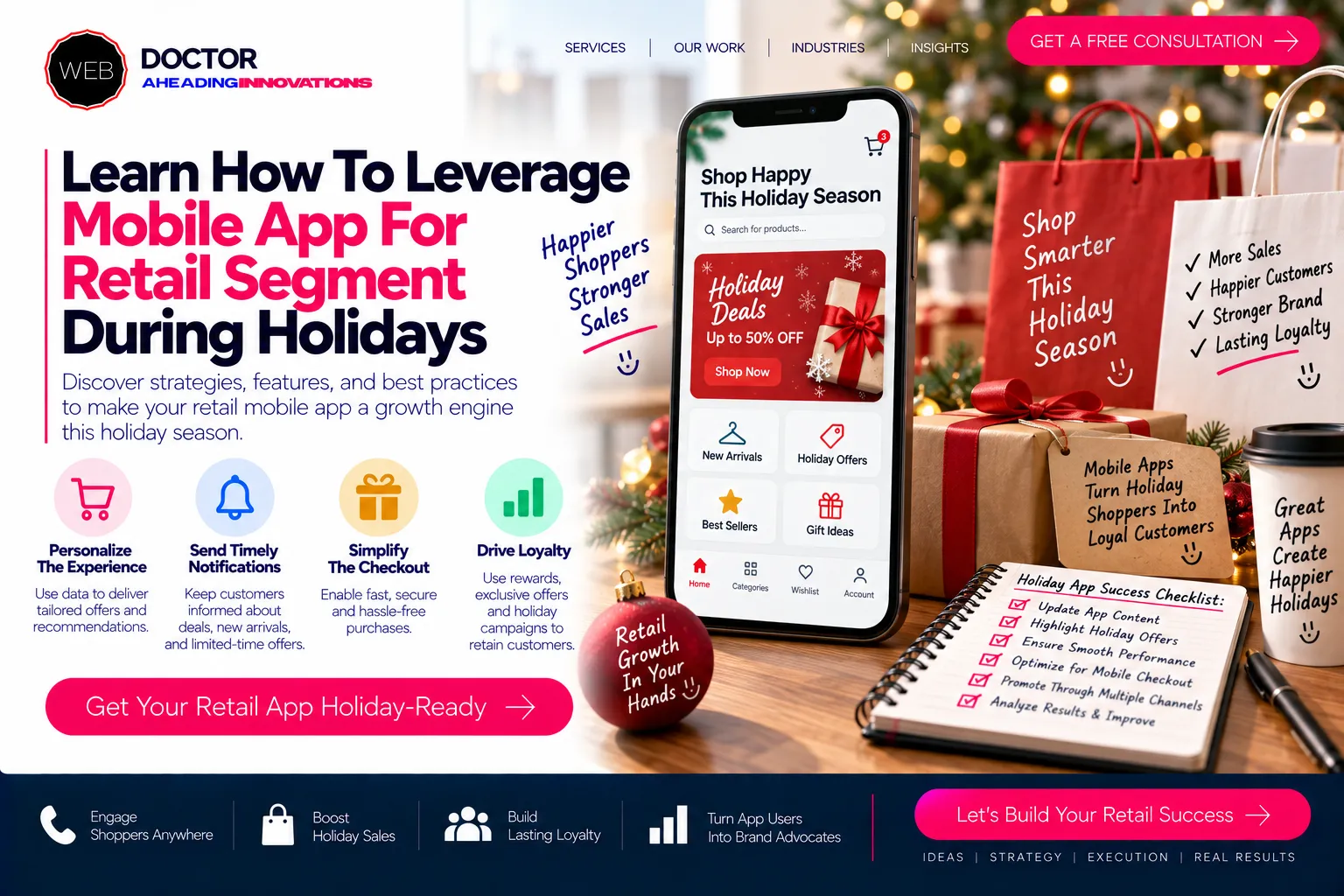 Learn How To Leverage Mobile App For Retail Segment During Holidays