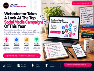  Webodoctor Takes A Look At The Top Social Media Campaigns  Of This Year