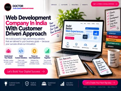 Web Development Company In India With Customer Driven Approach
