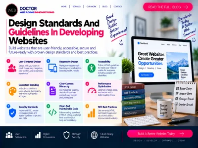 Design Standards And Guidelines In Developing Websites